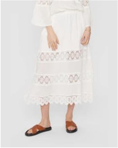 Numph Nugaia Skirt - White
