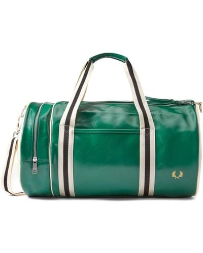 Fred Perry Fred Perry Classic Barrel Bag - Green