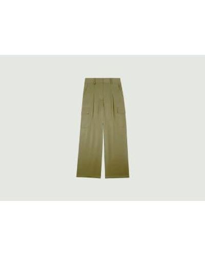 Ba&sh Cary Cargo Trousers 34 - Green