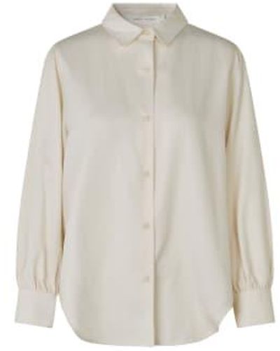 Rabens Saloner Elin Shirt - Bianco