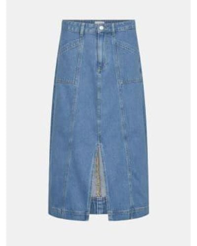Levete Room Frilla 4 Skirt - Blu