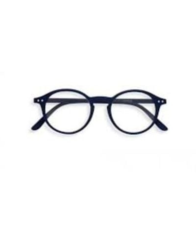 Izipizi Shape D Navy Reading Glasses D+1 - Blue