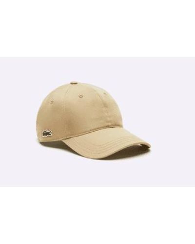 Lacoste Organic cotton cap - Blanco