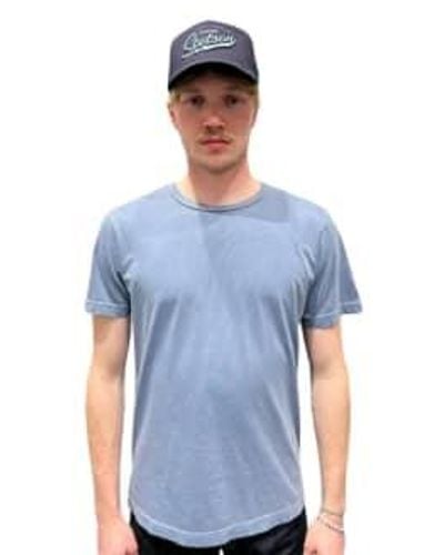 Crossley Hunt S-s T-shirt Light L - Blue
