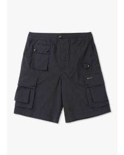 Belstaff Herren castmaster cargo shorts in schwarz - Grau