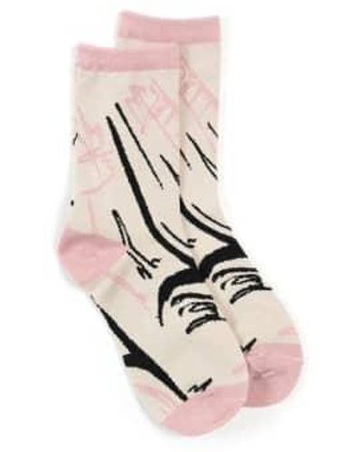 Tutti & Co Chaussettes muse SOC046 - Rose