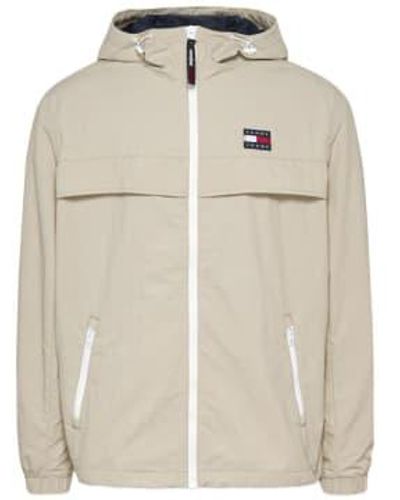 Tommy Hilfiger Tommy Jeans Chicago Windbreaker - Natural