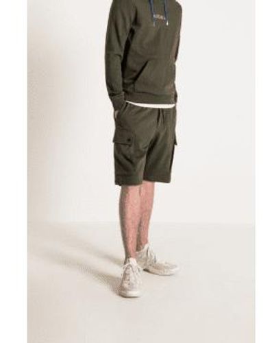 Antony Morato Short en jersey cargo kaki - Neutre