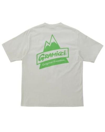 Gramicci Peak T-shirt Sand Pigment Large - Green