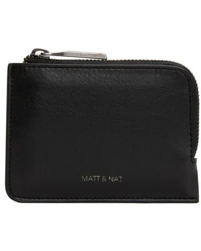 Matt & Nat Matt And Nat Sevasm Small Vegan Wallet Vintage - Nero