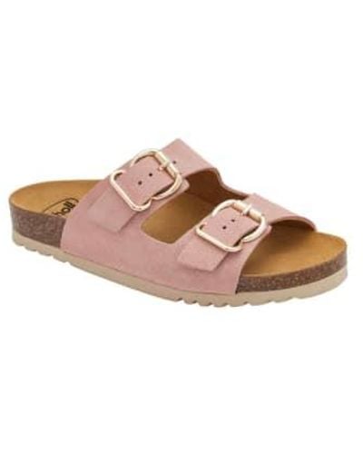 Scholl Isabelle sandalen, rosa - Braun