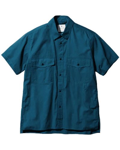 Blue Snow Peak Shirts for Men | Lyst