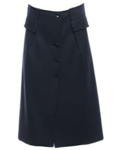 Hache Skirt For Woman 43073818 89 - Blu