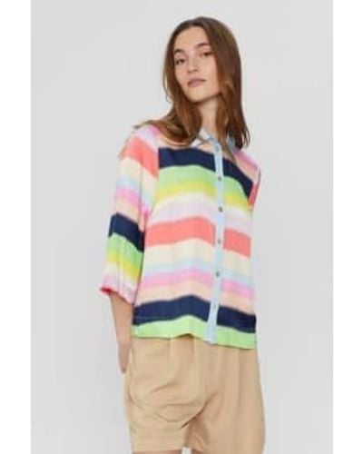 Numph Bardotta Shirt - Multicolor