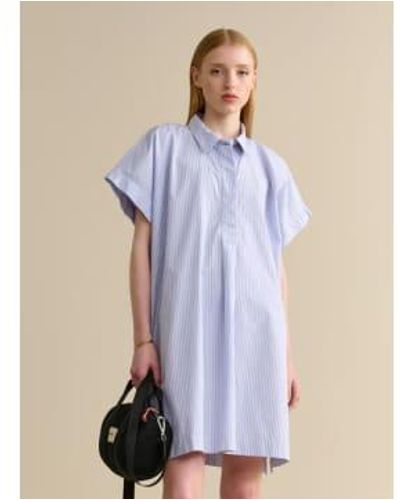 Bellerose Ghana Short Sleeve Dress - Blu