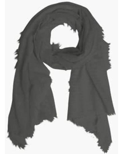 PUR SCHOEN Stone Hand Felted Cashmere Soft Scarf + Gift - Grey