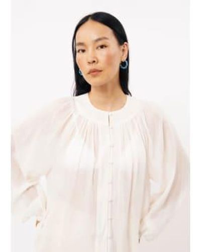 FRNCH Philipine Shirt / S - White