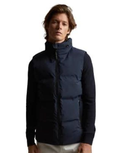 Ecoalf Maunaalf vest dark - Bleu