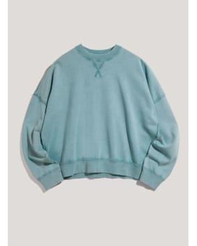 YMC Almost Grown Sweatshirt 1 - Blu