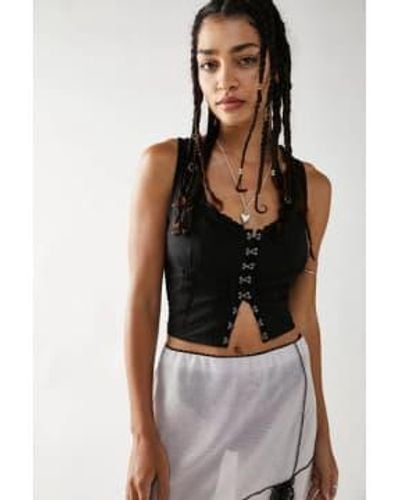 Free People Amelia corset - Negro
