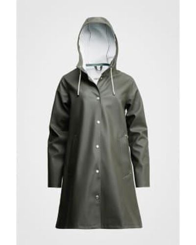 Stutterheim Impermeable Mosebacke Hooded Xs - Grey