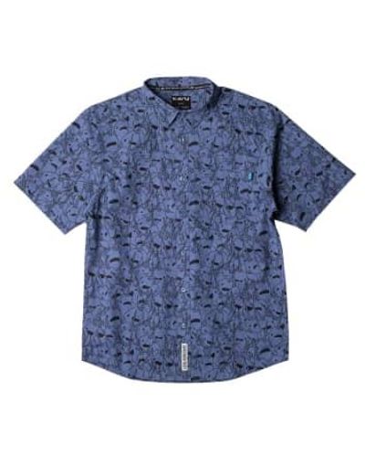 Kavu Festaruski Shirt - Blue