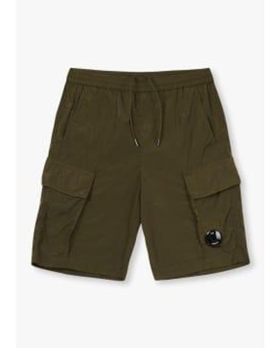 C.P. Company Herren -r cargo shorts in ivy green - Grün