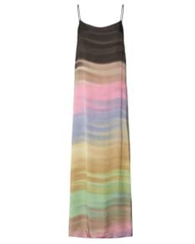 Rabens Saloner Lilo Dress Ecovero Viscose - Multicolor