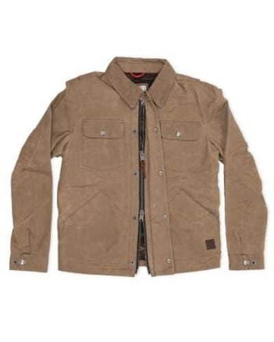 Iron & Resin Cruiser jacket cax - Marron
