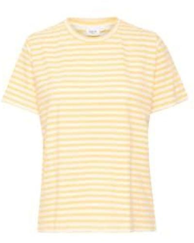 Saint Tropez Stripe Emilia T-shirt - Yellow