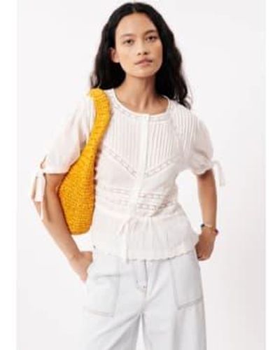 FRNCH Anays Blouse Xs - White