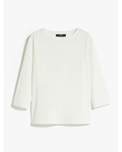 Weekend by Maxmara Multia 3/4 Sleeve Top Size: M, Col: White