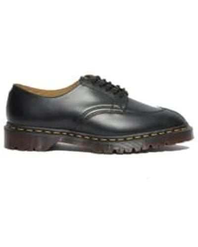 Dr. Martens 2046 vintage glatte zapato schwarz