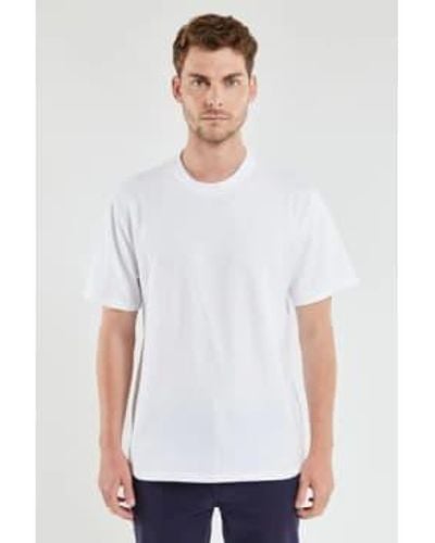 Armor Lux 72000 t-shirt patrimonial en blanc