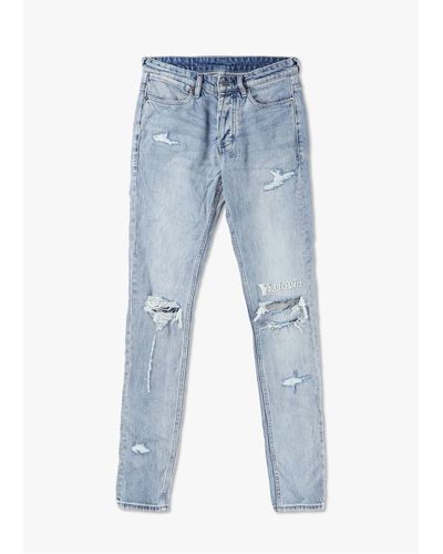 Ksubi Herren Van Winkle Youtopia Jeans aus Denim - Blau