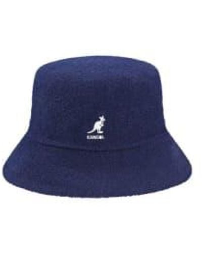 Kangol Bermuda Bucket Hat Navy Large - Blue