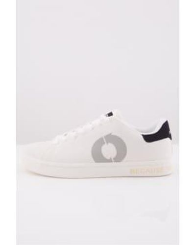 Ecoalf Sandford – sneaker in creme - Weiß