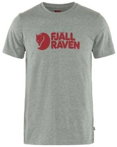 Fjallraven Logo T-shirt - Gray