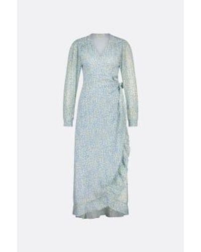 FABIENNE CHAPOT Natasja Frill Dress Cream White - Blu