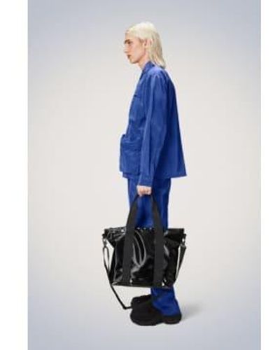 Rains Tote Bag Mini Night - Blu