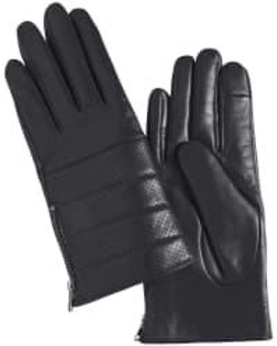 Ichi Leather Gloves Xs / S - Black