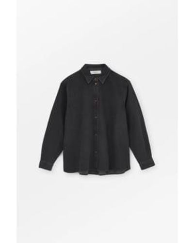 Skall Studio Millington camisa lavada negra - Negro