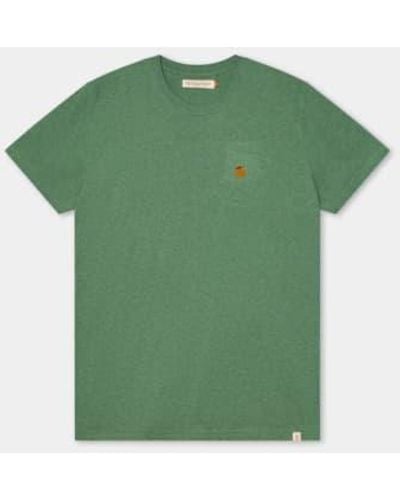RVLT Revolution Or 1368 Duc T Shirt Or Dust Melange - Verde