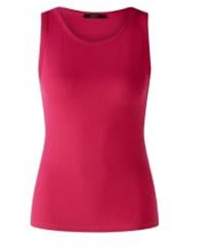 Ouí Tank Top - Rosso