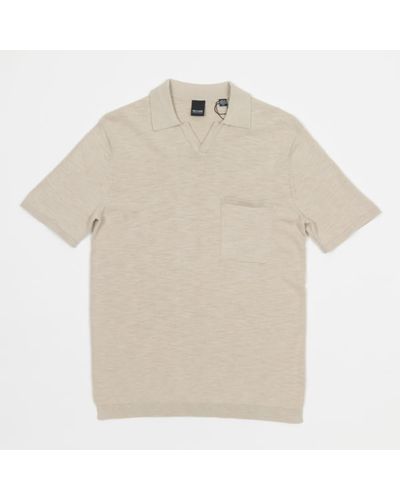 Only & Sons Resort Polo -Strick -SS in Chinchilla - Natur