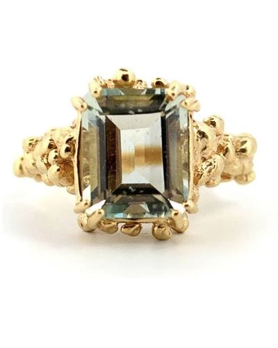 Dainty London Giselle Ring In Gold - Metallizzato