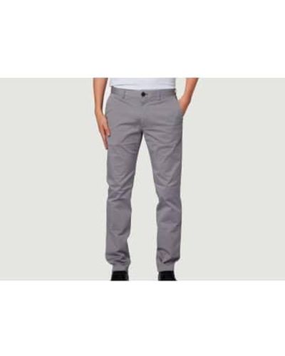 PS by Paul Smith Cotton Slim Fit Chino - Gris