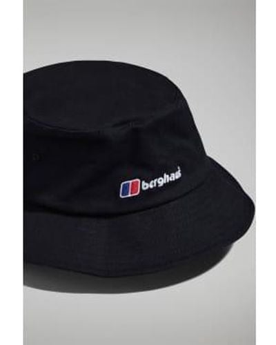 Berghaus Mens Recognition Bucket Hat - Nero
