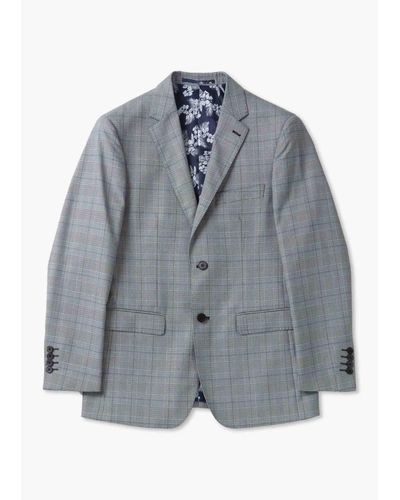 Skopes S Anello Tailored Suit Jacket - Blue