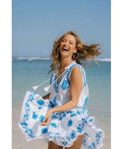 Pranella Celon Dress /blue S/m